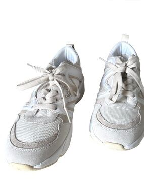 Maje White/Cream Chunky Sneakers